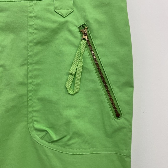 Lauren Ralph Lauren Parrotc FB Lime Green Capri Pants 8 - Picture 3 of 12
